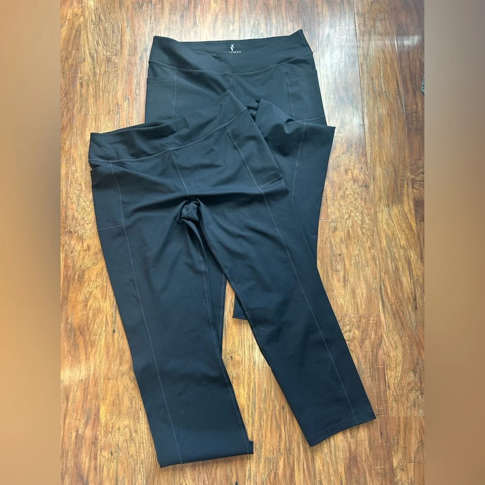 Skechers Women's Go Walk High Waisted Flare Pants Lot of Two 2XL - Picture 3 of 12